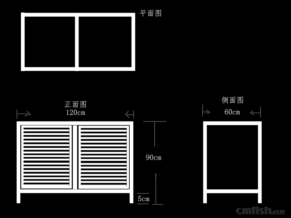 创新&diy版 69 想用 方钢 做个鱼缸架子 可行吗   我感觉木结构的很